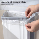 Axooms Collapsible Hanging Kitchen Trash Can, 2.4-Gallon Cabinet Door Bin