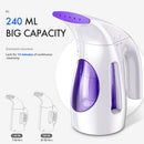 HiLIFE Steamer for Clothes, Portable Handheld Clothing Steamer, 240ml Big Capacity, 700W, Strong Power, Fabric Quick Wrinkle Remover with Brush for Home, Office(ONLY 120V) -Blue