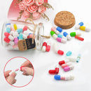 Axooms Capsule Letters in a Bottle - 50 Pieces Love Gift for Wife, Girlfriend, Boyfriend, Husband, Cute Things Gift for Birthday, Christmas, Anniversary, Valentine's Day, Long Distance Gift