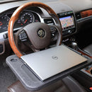 Axooms Decor Black Car Steering Wheel Tray, Laptop Stand and Dining Table by Lighter Wilmet