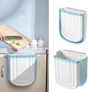 Axooms Collapsible Hanging Kitchen Trash Can, 2.4-Gallon Cabinet Door Bin