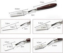 Axooms Stainless Steel Palette Knife Set for Oil Painting - 5 Pieces