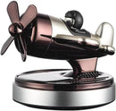 Axooms Solar-Powered Rotating Helicopter Car Air Freshener with Aromatherapy Diffuser, Long-Lasting Cologne Scent, Unique Car Interior Decor Accessory