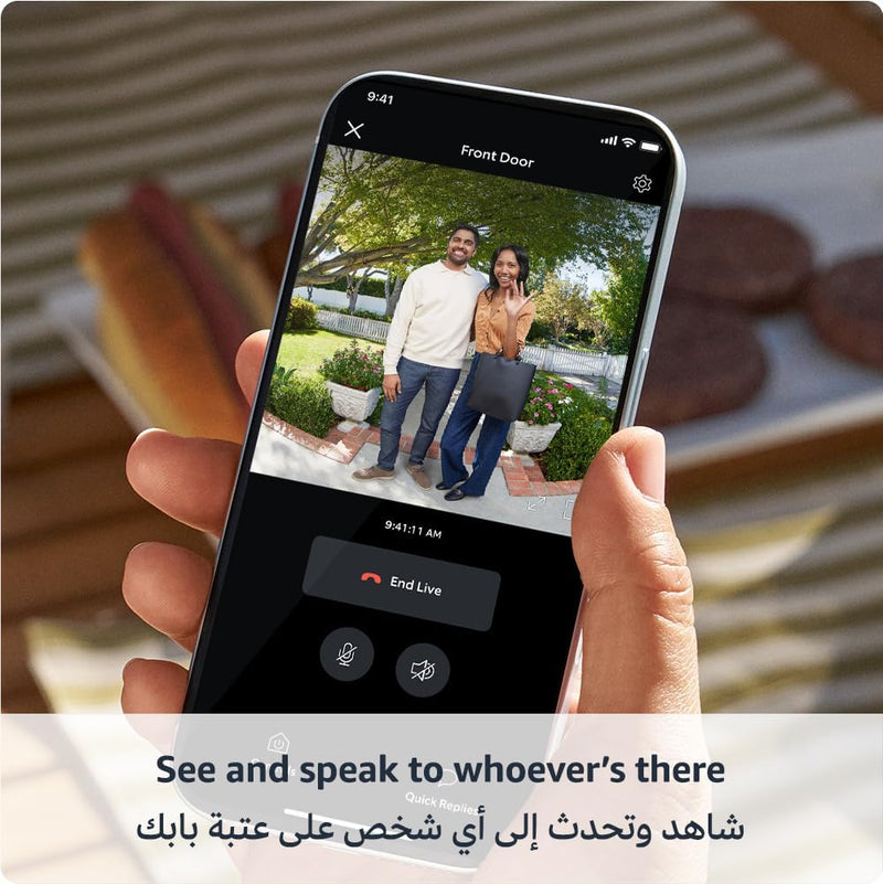 Wireless Video Doorbell Camera