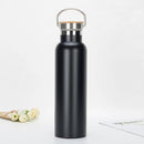 Sport Water Bottle Double Wall Insulated - Black