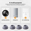 Camilles Washing Machine Holder, Anti-Vibration Foot Pads, Shock Absorbing Washing Machine Pads, Noise Cancelling Furniture Feet (4 Pieces)