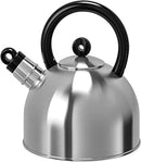 Axooms Whistling Stainless Steel Kettle, Black 2 Liter (2 Quart) - Sold by Stockland (502.395.94)