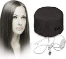 Axooms Thermal Hair Care Spa Cap, Beauty Hair Steamer and Nourishing Heated Steam Cap for Women, Black
