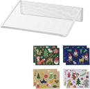 Axooms DRÖNJÖNS White Laptop Support and VINTER Christmas Sticker Set, 8 Multicolor Sheets, 13 × 18 cm