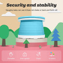 Axooms Portable Travel Potty for Toddlers, Foldable Kids Toilet for Indoor and Outdoor Use, Easy to Carry, Pink and Blue