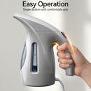 HiLIFE Steamer for Clothes, Portable Handheld Clothing Steamer, 240ml Big Capacity, 700W, Strong Power, Fabric Quick Wrinkle Remover with Brush for Home, Office(ONLY 120V) -Blue