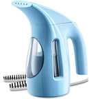 HiLIFE Steamer for Clothes, Portable Handheld Clothing Steamer, 240ml Big Capacity, 700W, Strong Power, Fabric Quick Wrinkle Remover with Brush for Home, Office(ONLY 120V) -Blue