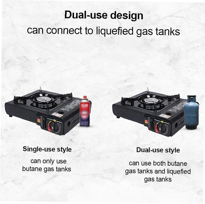 Portable Gas Stove with Single Burner for Cmaping