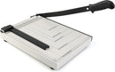 Axooms Paper Cutter, 12 Inch Paper Trimmer with Heavy-Duty Metal Base, 10-Sheet Capacity Guillotine Cutter for Crafts, Cards, Coupons, Stickers & Photos - Black