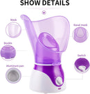 Axooms Home Facial Steamer with Timer for Deep Cleansing, Blackhead Removal and Skin Hydration