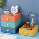 Axooms Stackable Plastic Storage Drawers, Desktop Organizer for Cosmetics, Makeup and Jewelry (Multicolor)