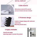 Axooms 6-Piece Door Finger Guards and Safety Stoppers, Soft Foam Anti-Slam Protectors