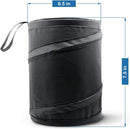 Axooms Car Trash Can, Portable Foldable Waterproof Garbage Bag, 2-Gallon 1-Pack
