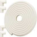 Axooms Baby Corner Protectors, 2.3 m Foam Edge Guard with 4 Corner Protectors, Pre-Applied Adhesive for Furniture and Tables