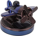 Axooms Solar-Powered Rotating Helicopter Car Air Freshener with Aromatherapy Diffuser, Long-Lasting Cologne Scent, Unique Car Interior Decor Accessory