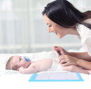 Axooms 100 Disposable Baby Changing Pads, Waterproof and Breathable Underpads for Bed and Table Protection, 17 × 13 Inches