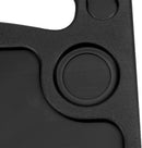 Axooms Multi-Function Car Steering Wheel Laptop Desk and Food Tray, Portable Tablet and Notebook Holder, Black ABS Plastic