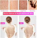 Axooms Exfoliating Glove Dead Skin Remover - Body Scrubber Exfoliator, Deep Exfoliating Mitt for Body, Double Layer Exfoliating Gloves for Dead Skin, Tan Removal for Face and Body (Black)
