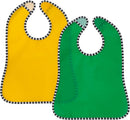 Axooms Green and Yellow Bib, 2-Pack - Green Finch
