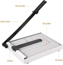 Axooms A4 Paper Cutter Trimmer with Metal Base (12" x 10") – Multi-Sheet Capacity, Heavy-Duty Blade for Crafts, Home & Office