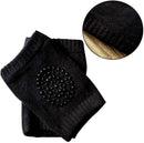 Axooms Baby Crawling Knee Pads, Black, One Size