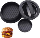 Axooms 3-in-1 Burger Press | Stuffed Burger Maker | Patty Maker Machine