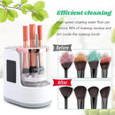 Axooms 3-in-1 Electric Makeup Brush Cleaner and Dryer, Automatic USB Cosmetic Brush Cleaner for All Sizes, Contour and Eyeshadow Brushes