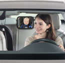 Axooms Tree Baby Car Mirror, Shatter-Resistant Acrylic Rear-Facing Infant Seat Mirror with 360° Adjustable View