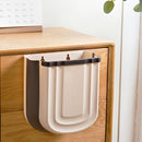Axooms Collapsible Hanging Kitchen Trash Can, 2.4-Gallon Cabinet Door Bin