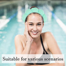 Axooms Soft Terry-Cloth Spa Headband for Face Washing, Makeup, and Skincare, Non-Slip Puffy Hair Band