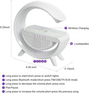 Axooms Go Lamp with Wireless Charger, Smart LED Table Lamp, Rechargeable Bedside Lamp with Charging Function, Ambient Light, App Control