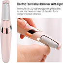 Axooms Electronic Pedicure Tool, Rechargeable Electric Foot Callus Remover & Dead Skin Roller