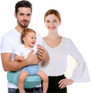 Axooms Baby Hip Seat Carrier, Lightweight Adjustable Cotton Waist Seat, Red, Unisex