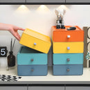 Axooms Stackable Plastic Storage Drawers, Desktop Organizer for Cosmetics, Makeup and Jewelry (Multicolor)