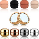 Axooms 8 Pairs Strong Magnetic Hijab Pins for Scarf , Heavy Duty Head Pins, Running Apron Clips, Snag-Free Shawl Clips, Small Safety Button Clips for Shirts