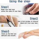 Axooms Foot File and Callus Remover, Metal Dry Skin Removal Tool, Salon-Style Dead Skin Remover for Wet and Dry Feet, Professional Foot File