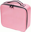 Axooms Cosmetics Storage Bag with Adjustable Compartments, Black, 25 × 22 × 9 cm