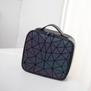 Axooms Cosmetics Storage Bag with Adjustable Compartments, Black, 25 × 22 × 9 cm