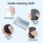 8-in-1 Electronics Cleaning Kit – 7-in-1 Multi-Function Set + Bonus Flannel Cloth | 5 ml Screen Spray, AirPods Cleaning Pen, Keycap Puller, Brushes & Sponge