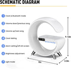 New Intelligent LED Table Lamp - 4 in 1