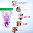 Axooms Home Facial Steamer with Timer for Deep Cleansing, Blackhead Removal and Skin Hydration