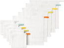 Axooms KRAMA Baby Washcloths, 10-Pack, Cotton