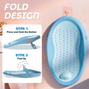 Axooms Foldable Baby Bath Seat for Newborns, 0–12 Months