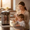 Axooms 6.8L Instant Hot Water Dispenser - Electric Thermal Kettle with Auto Dispense, Sabbath Mode, Digital Temperature Control & Fast Reboil | 304 Stainless Steel Tea & Coffee Urn for Home, Office & Gatherings