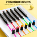 Axooms 48 Dual Tip Art Markers Set for Drawing – Complete Colored Acrylic Marker Set, Washable Brush Tip Color Pens, Non-Toxic Permanent Markers with Double Tip for Kids